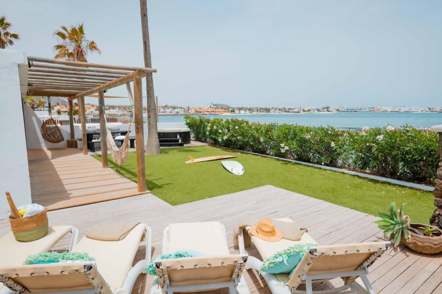 Villa Maluhia Frente Al Mar Y Jacuzzi Corralejo Kültér fotó